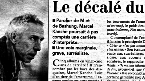 Marcel Kanche - La Tribune - 2006